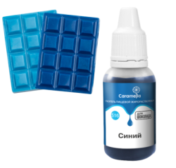 Изображение Краситель пищевой гелевый жирорастворимый Caramella 516 Синий 20 гр